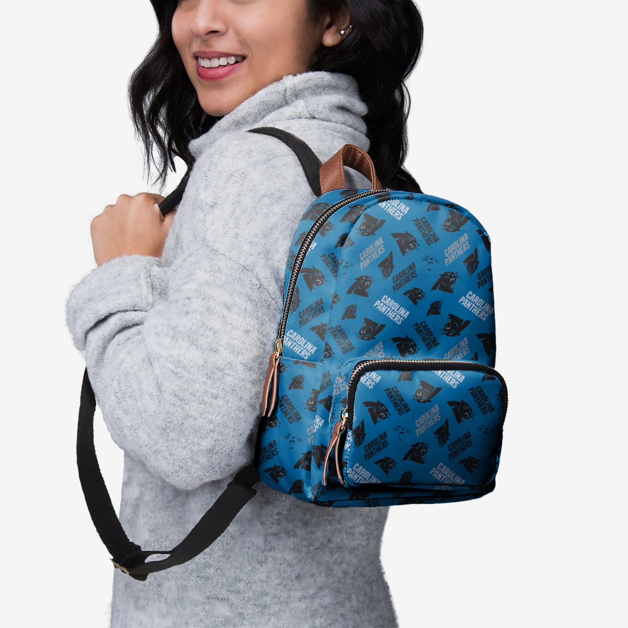 Carolina Panthers Printed Collection Mini Backpack