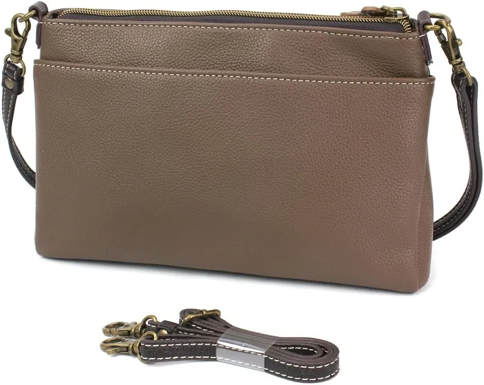 CHALA RFID Protected Vegan Leather Deluxe Crossbody Bag Multi-Color