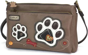 CHALA RFID Protected Vegan Leather Deluxe Crossbody Bag Multi-Color