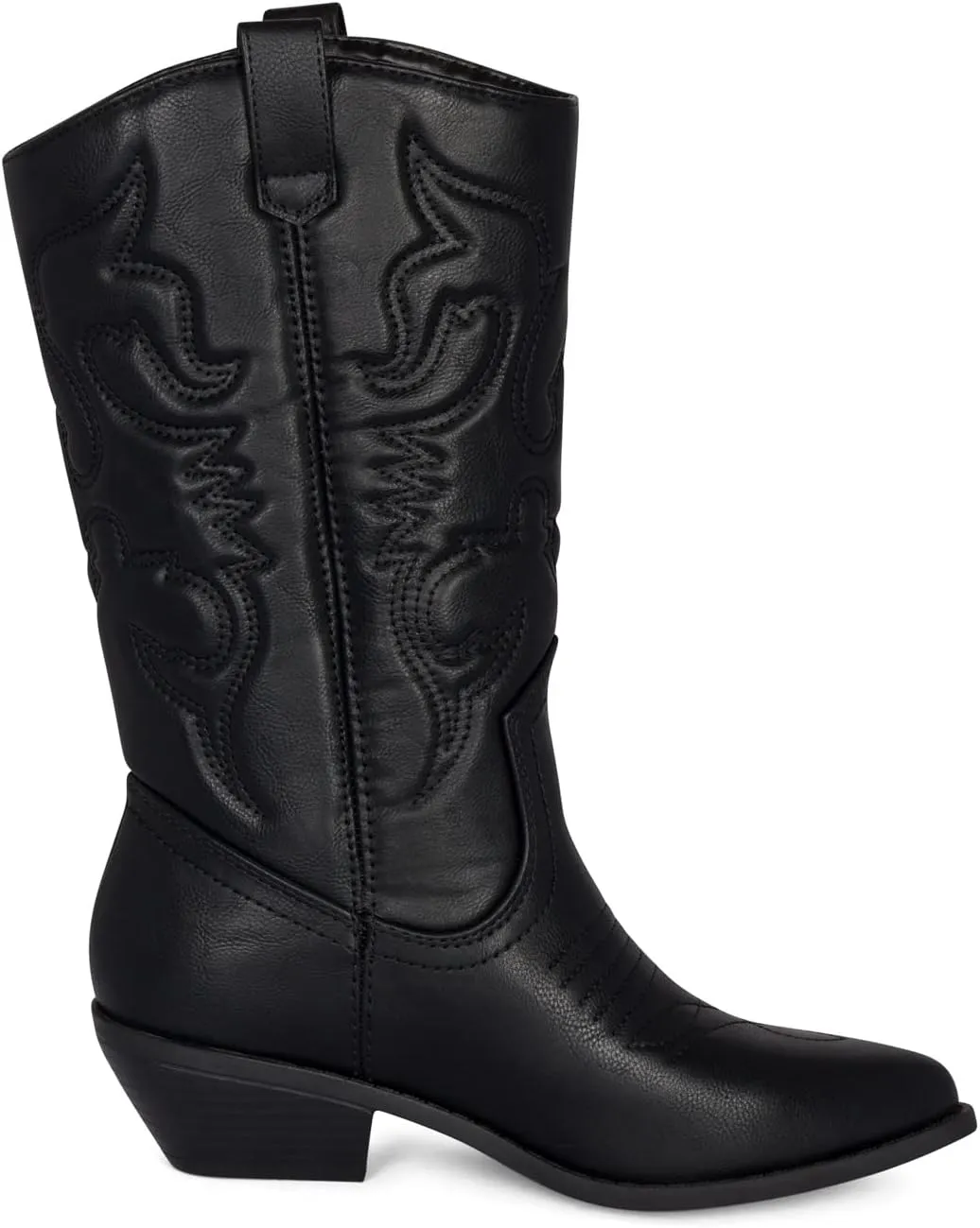 Chariot & Co Ring Women’s Western Cowgirl Boots – Mid-Calf Style with 2” Heel in Multiple Colors