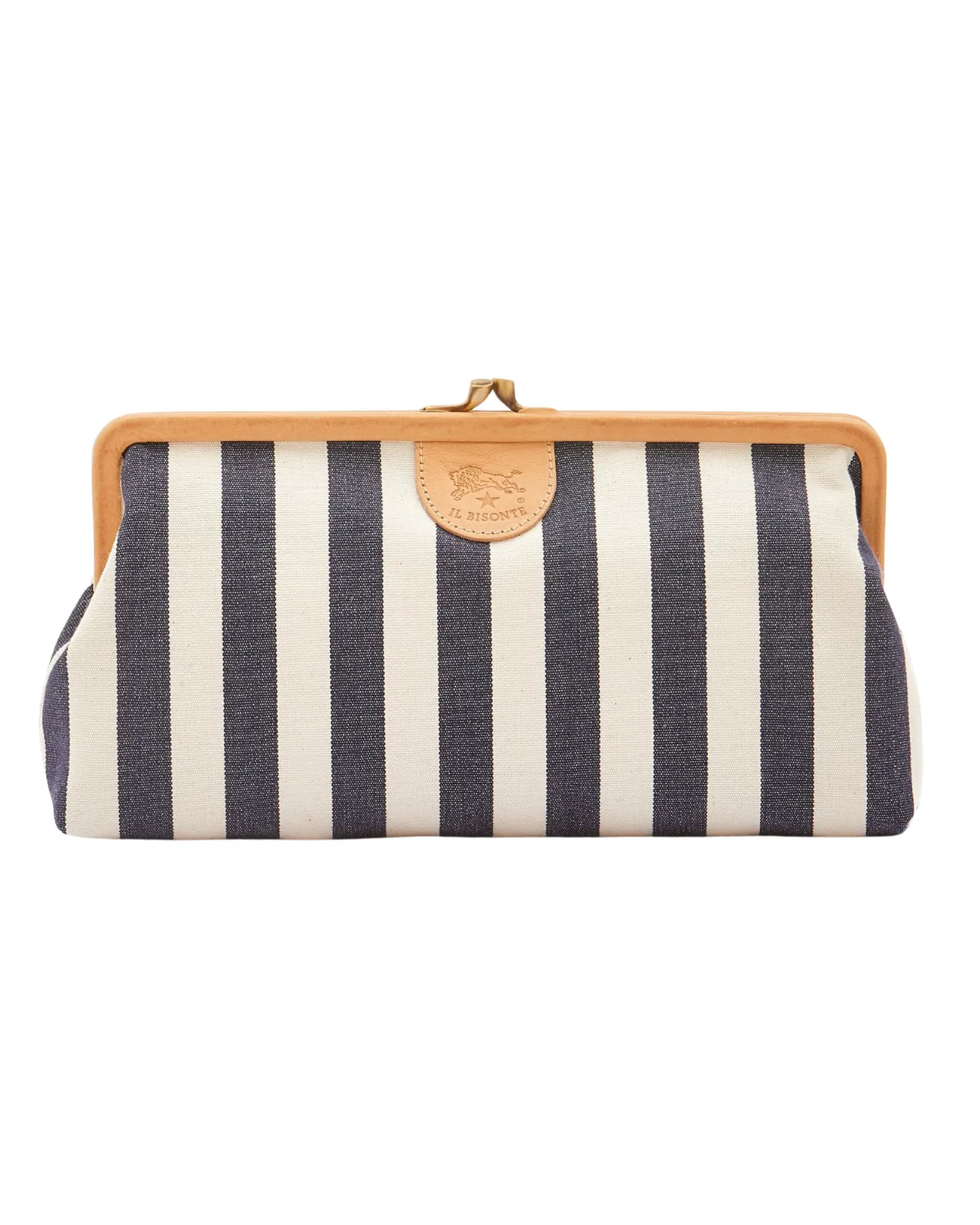 Clutch Manuela (Riga Blu/Naturale)