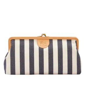 Clutch Manuela (Riga Blu/Naturale)