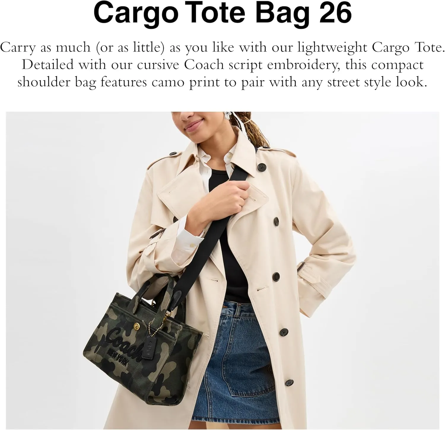 Coach Women's Cargo Tote 26
