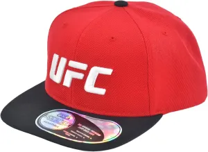 Concept One UFC Baseball Cap, 6 Panel Adult Adjustable Snapback Hat with Flat Brim