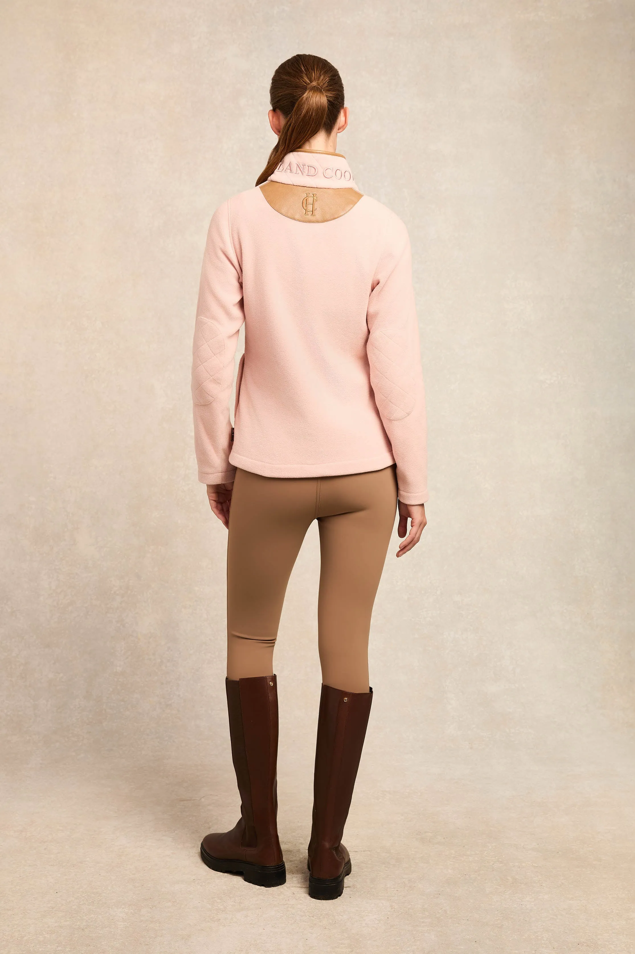 Country Fleece Quarter Zip (Soft Pink)