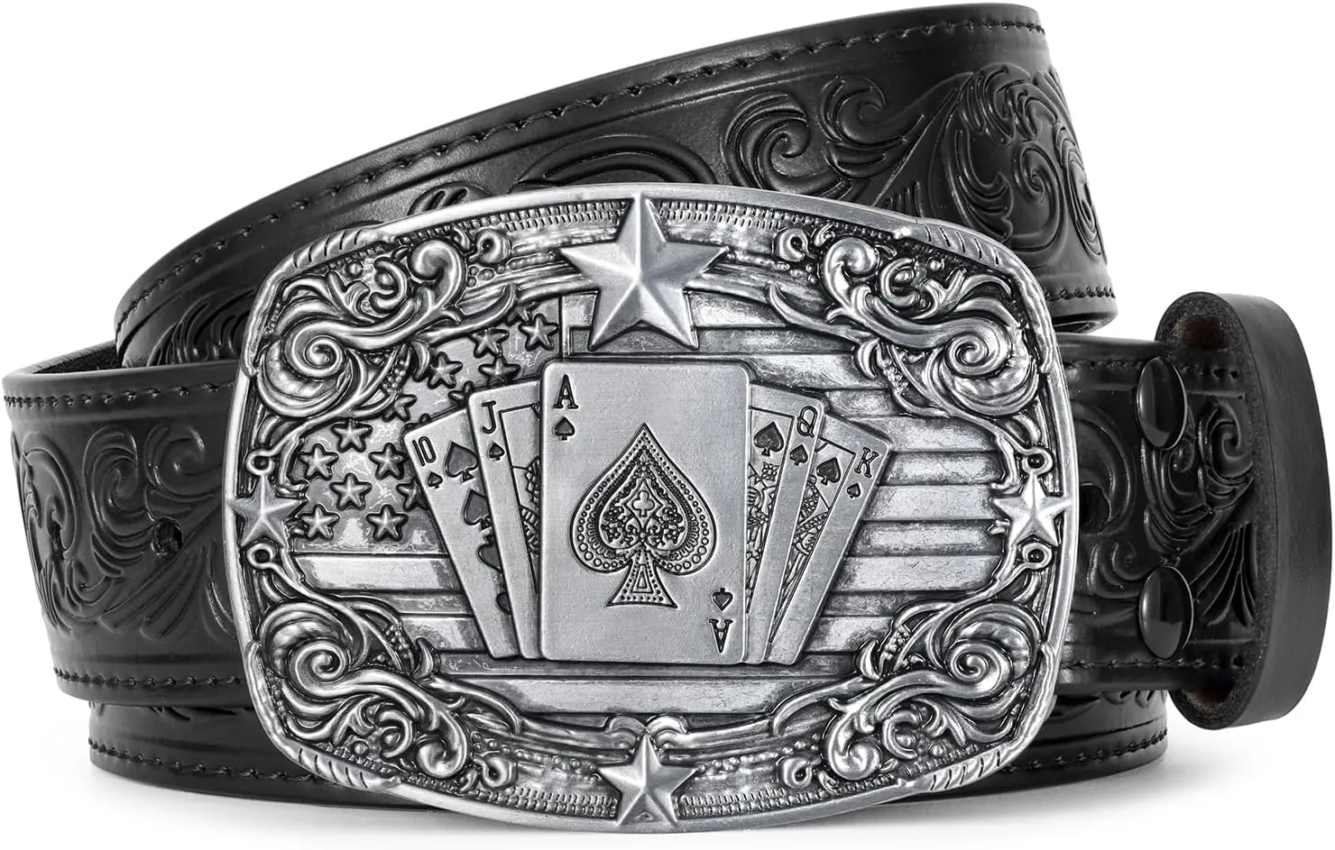 Cowboy Belts for Men Women Cowgirl Belt Western Country Belts for Jeans Christmas Gifts