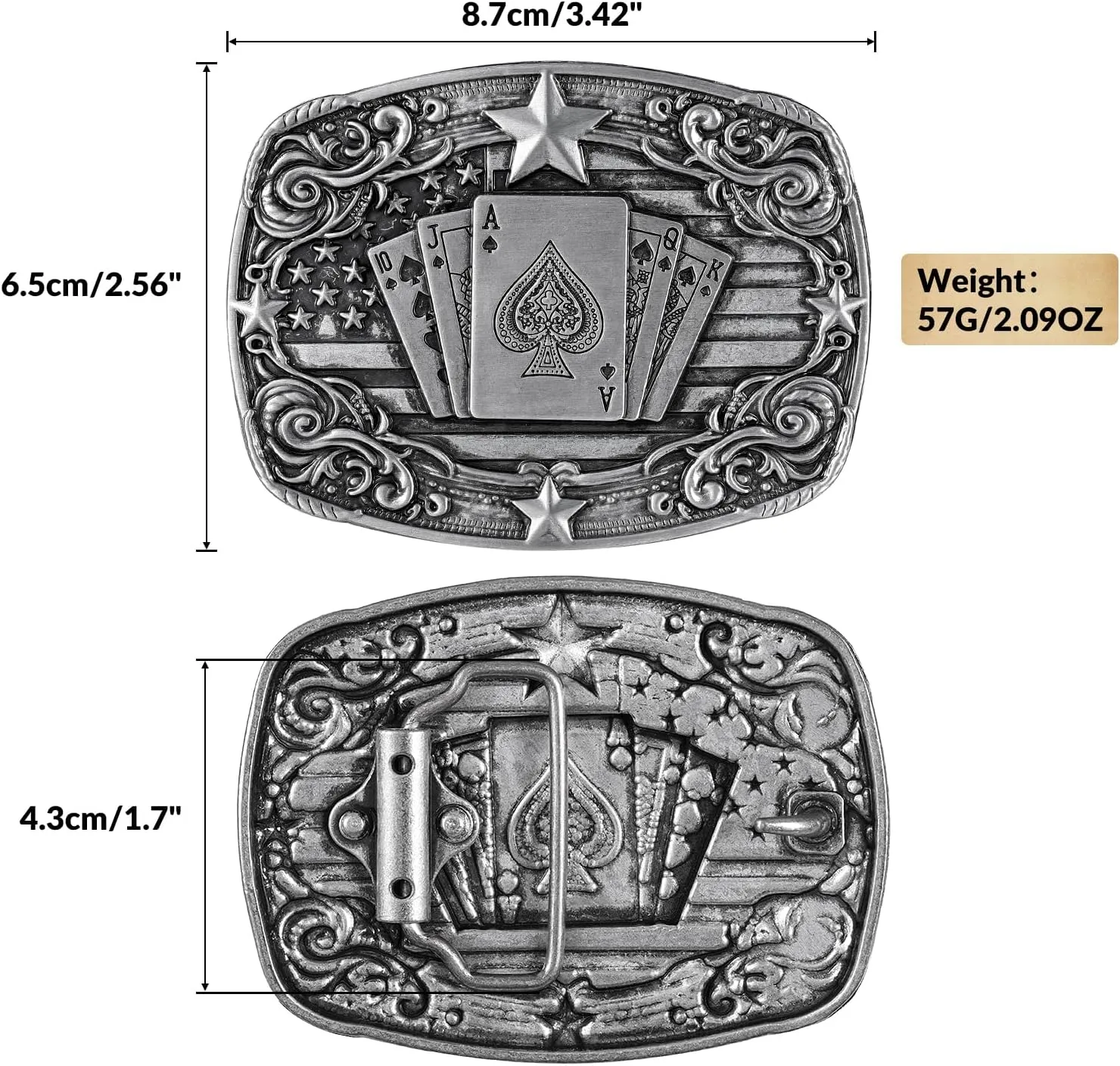 Cowboy Belts for Men Women Cowgirl Belt Western Country Belts for Jeans Christmas Gifts