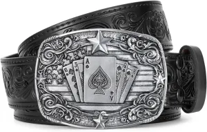 Cowboy Belts for Men Women Cowgirl Belt Western Country Belts for Jeans Christmas Gifts