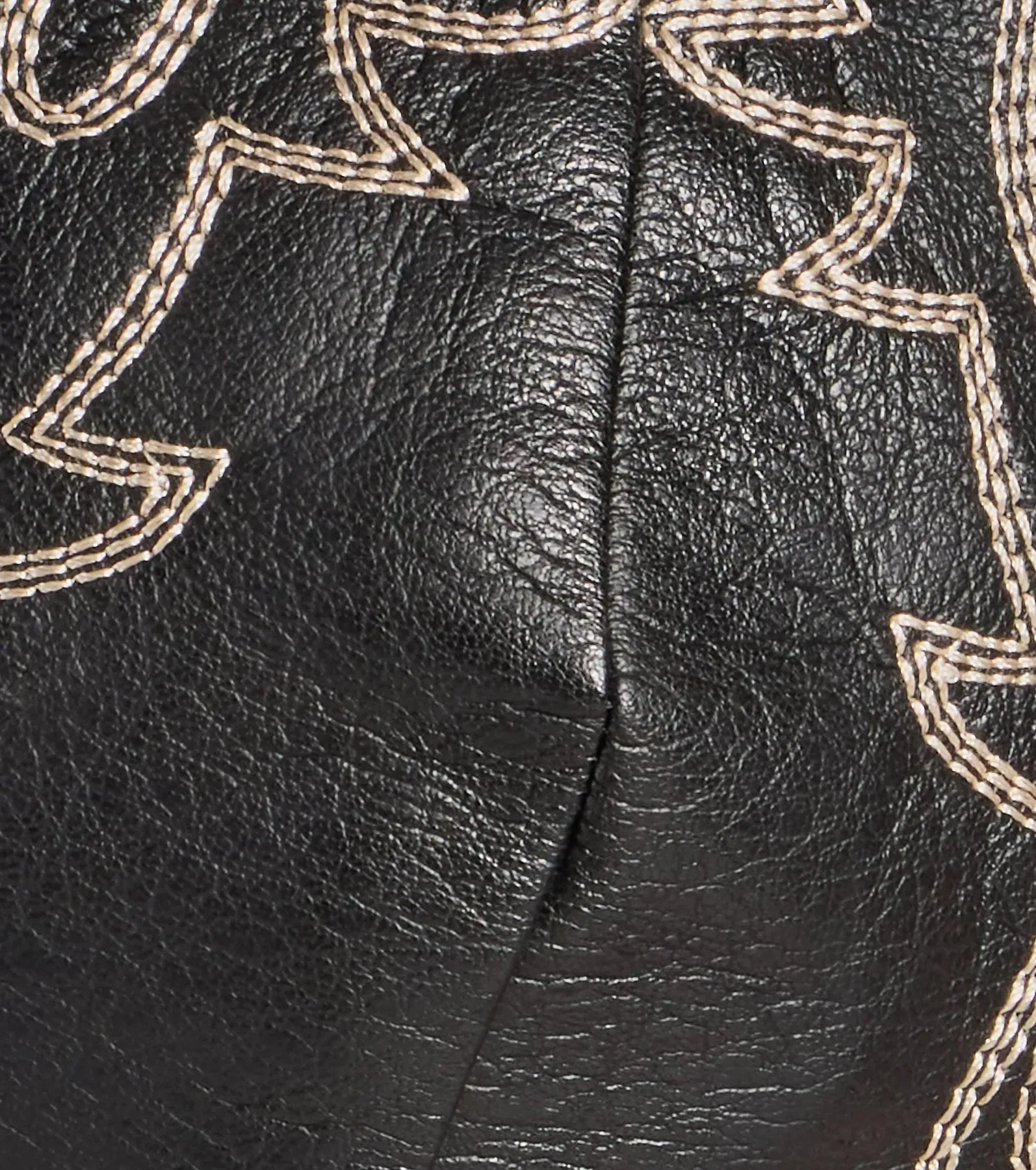 Cowgirl Charmer Faux Leather Triangle Bralette