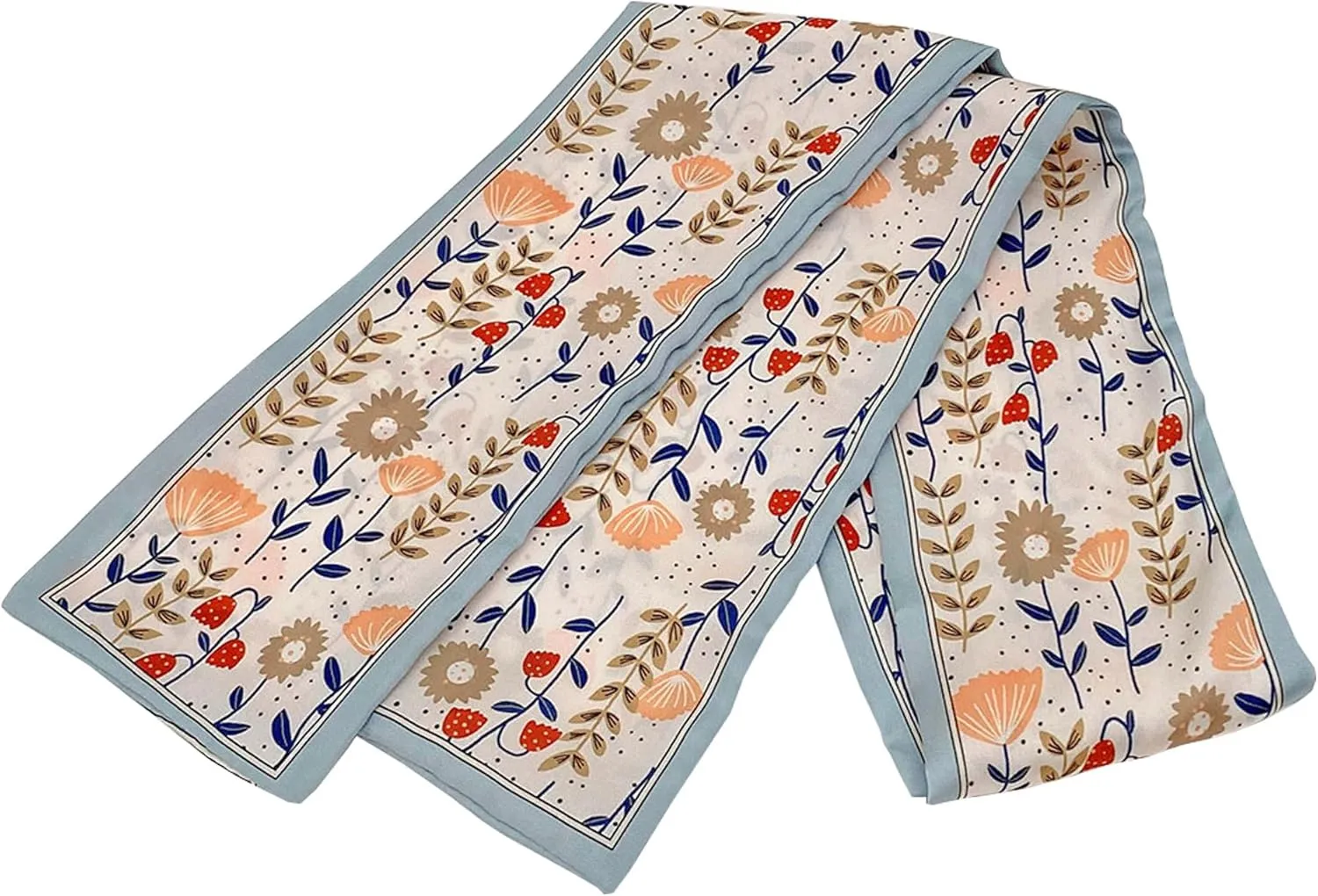 Curve Muse Fashion Bandana Neck Scarves Neckerchief Short Scarves Hair Ties