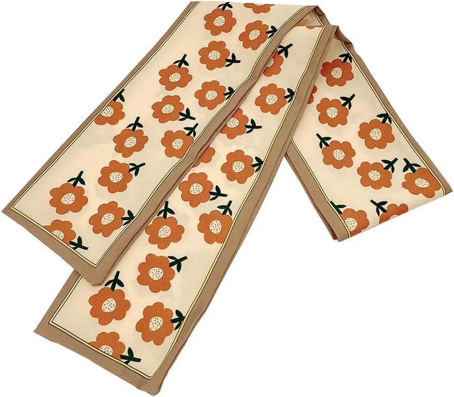 Curve Muse Fashion Bandana Neck Scarves Neckerchief Short Scarves Hair Ties