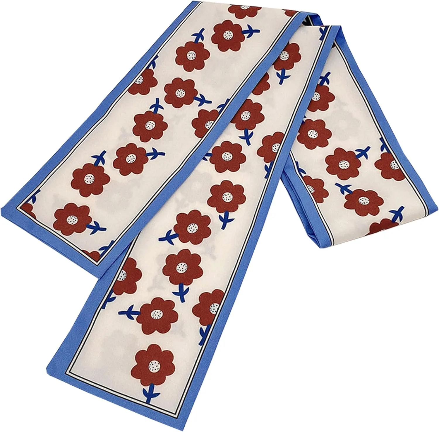 Curve Muse Fashion Bandana Neck Scarves Neckerchief Short Scarves Hair Ties