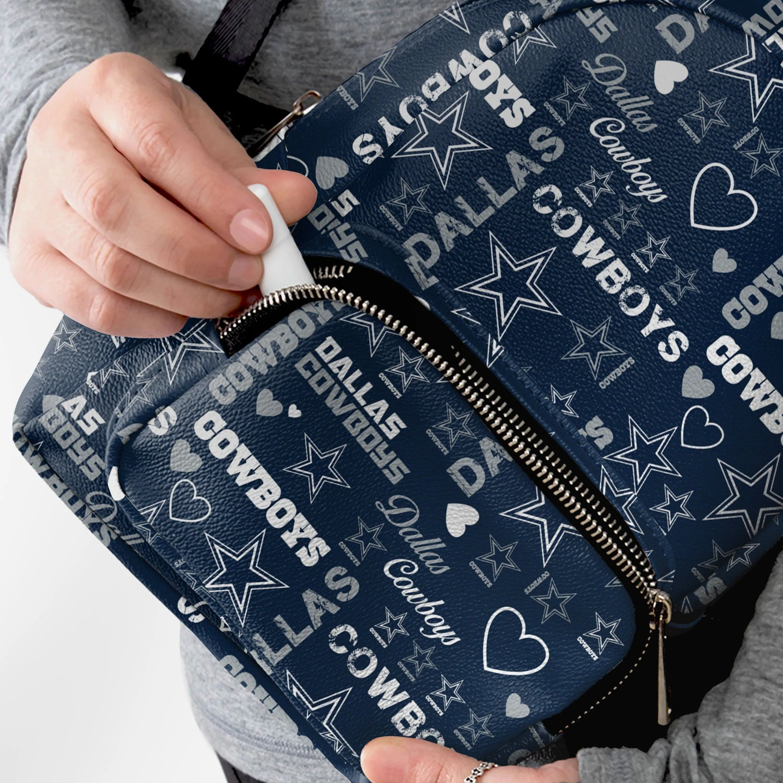 Dallas Cowboys Logo Love Mini Backpack