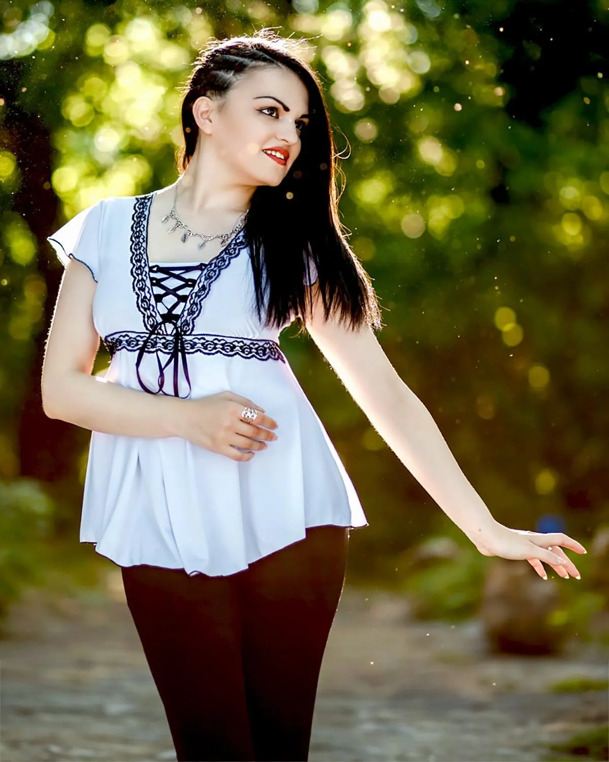 Dare to Wear Angel Corset Top: Victorian Gothic Grecian Women's Empress Blouse for Everyday Halloween Cosplay Festivals