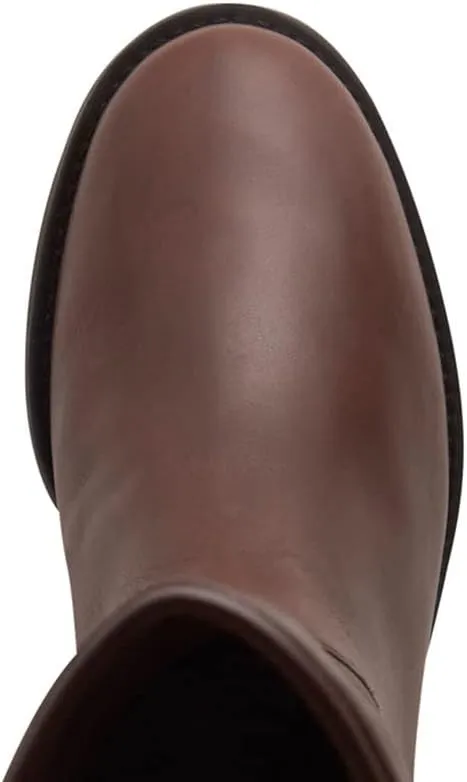 David Tate Womens Superior Embossed Leather Knee-High Boots