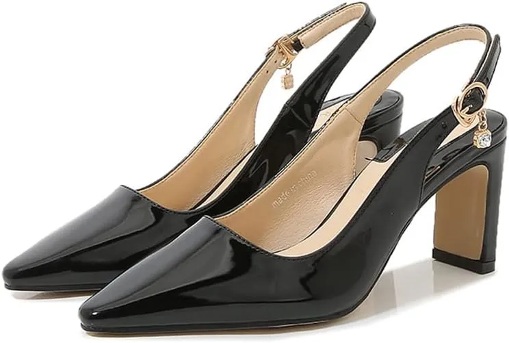 Dear Time Women Sexy Backless Pointy Toe High Heeled Pump Sandals，Patchwork Transparent Wedding Dress Pumps