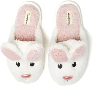 Dearfoams Women's Fuzzy Mom Easter Valentines Mother’s Day Slippers