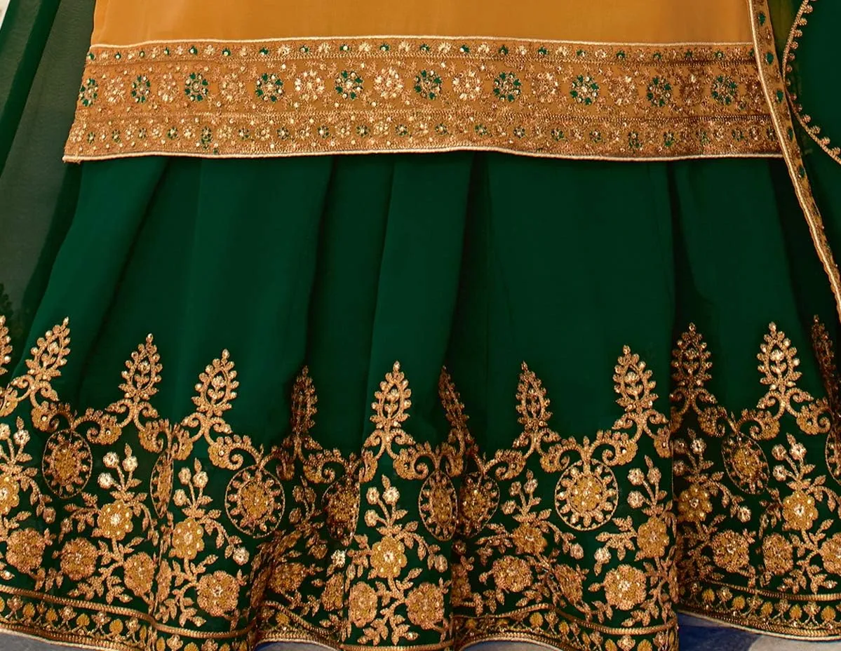 Delisa New Wedding Party wear Embroidered Salwar Kameez Indian Dress Ready to Wear Salwar Suit For Women 7115