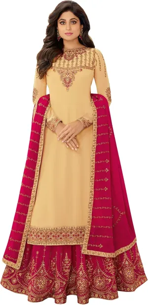 Delisa New Wedding Party wear Embroidered Salwar Kameez Indian Dress Ready to Wear Salwar Suit For Women 7115