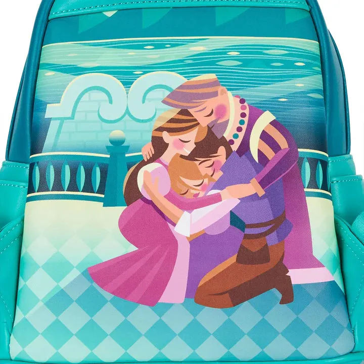 Disney Mini Backpack Tangled Lantern Gondola GITD Loungefly