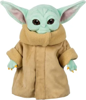 Disney Store Official Grogu Star Wars Toy - Baby Yoda Plush from The Mandalorian - Soft and Snuggly Baby Yoda Dis Plush with Embroidered Features - Perfect Cuddly Galactic Companion for Fans.
