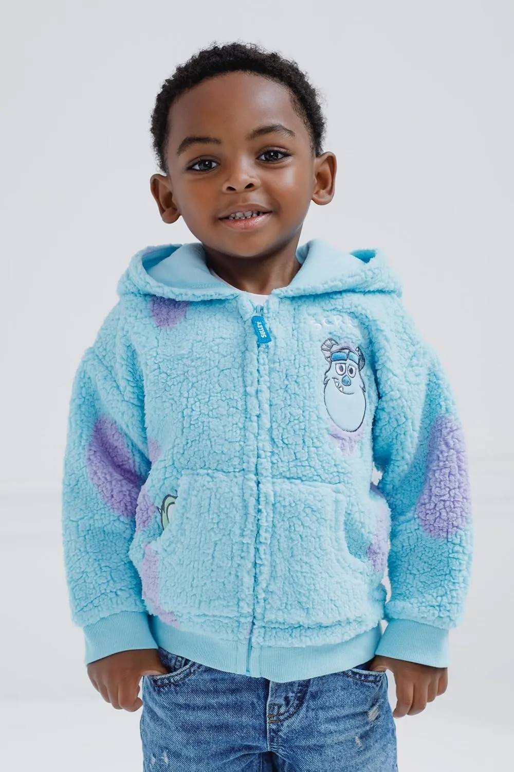 Disney Winnie the Pooh Mickey Mouse Nightmare Before Christmas Lilo & Stitch Monsters Inc. Zip Up Hoodie Newborn to Big Kid