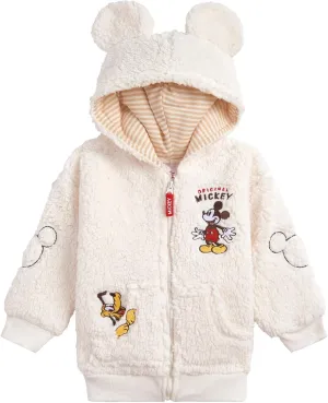 Disney Winnie the Pooh Mickey Mouse Nightmare Before Christmas Lilo & Stitch Monsters Inc. Zip Up Hoodie Newborn to Big Kid