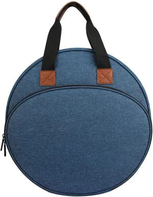 DOITOOL 1 PC Embroidery Project Pouch Large Capacity Handbag for Embroidery Kits Travel Craft Tool Holder with Multiple Elastic Compartments for Beginners Experienced