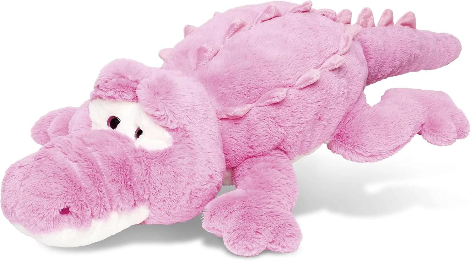 DolliBu Plush Alligator Stuffed Animal Pillow Size - Super Soft Animal Pillow for Kids, Cozy Nap Buddy, Floor Pillow for Kids & Toddlers, Jumbo Hugging Plush - 34 Inch