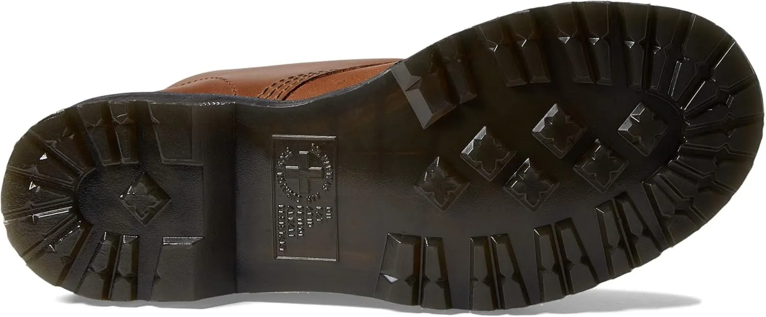 Dr. Martens Women's 1460 Serena Faux Fur-Lined Farrier Leather Boot Fashion