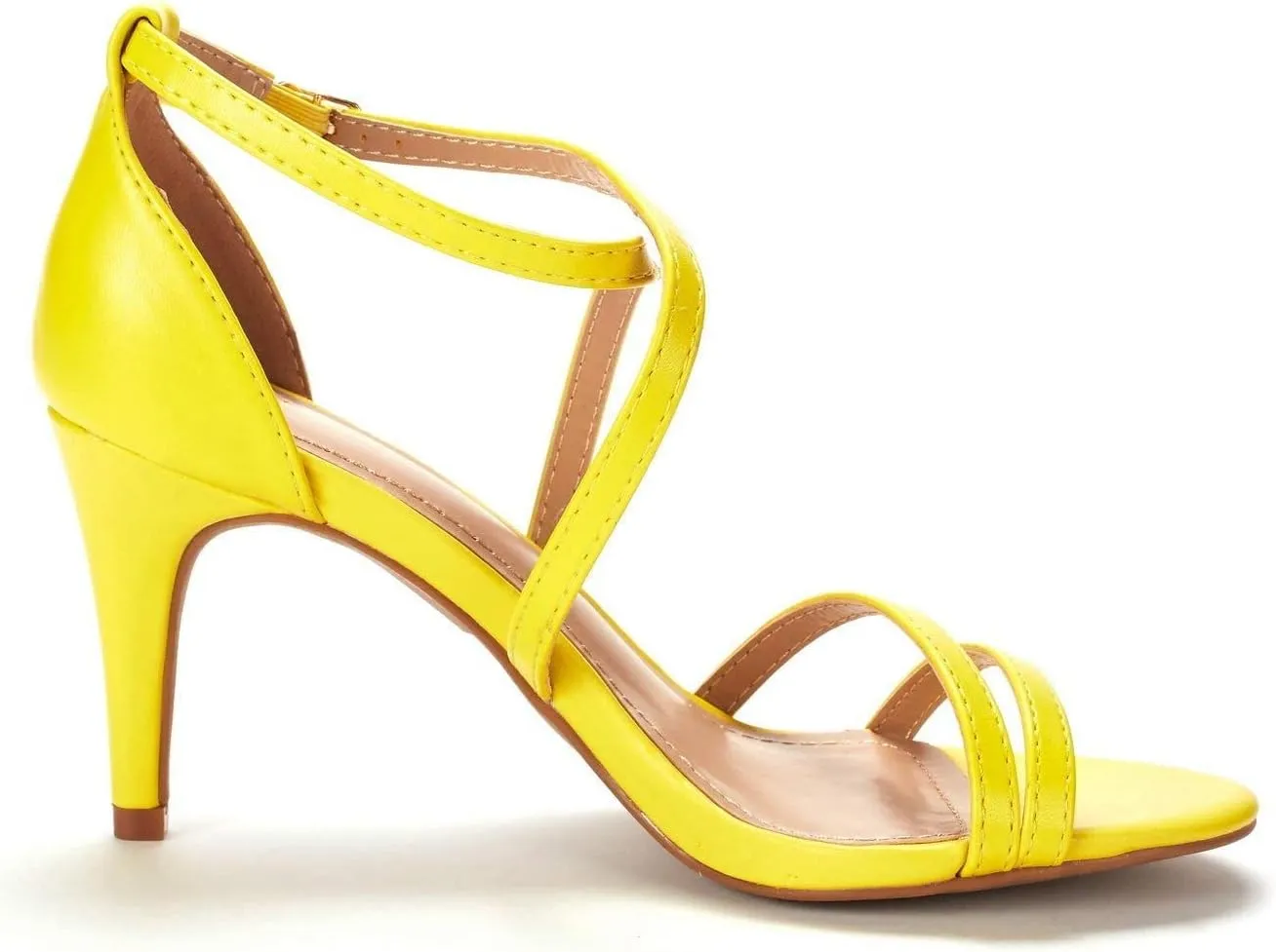 DREAM PAIRS Women's Gigi Fashion Stilettos Open Toe Pump Heel Sandals