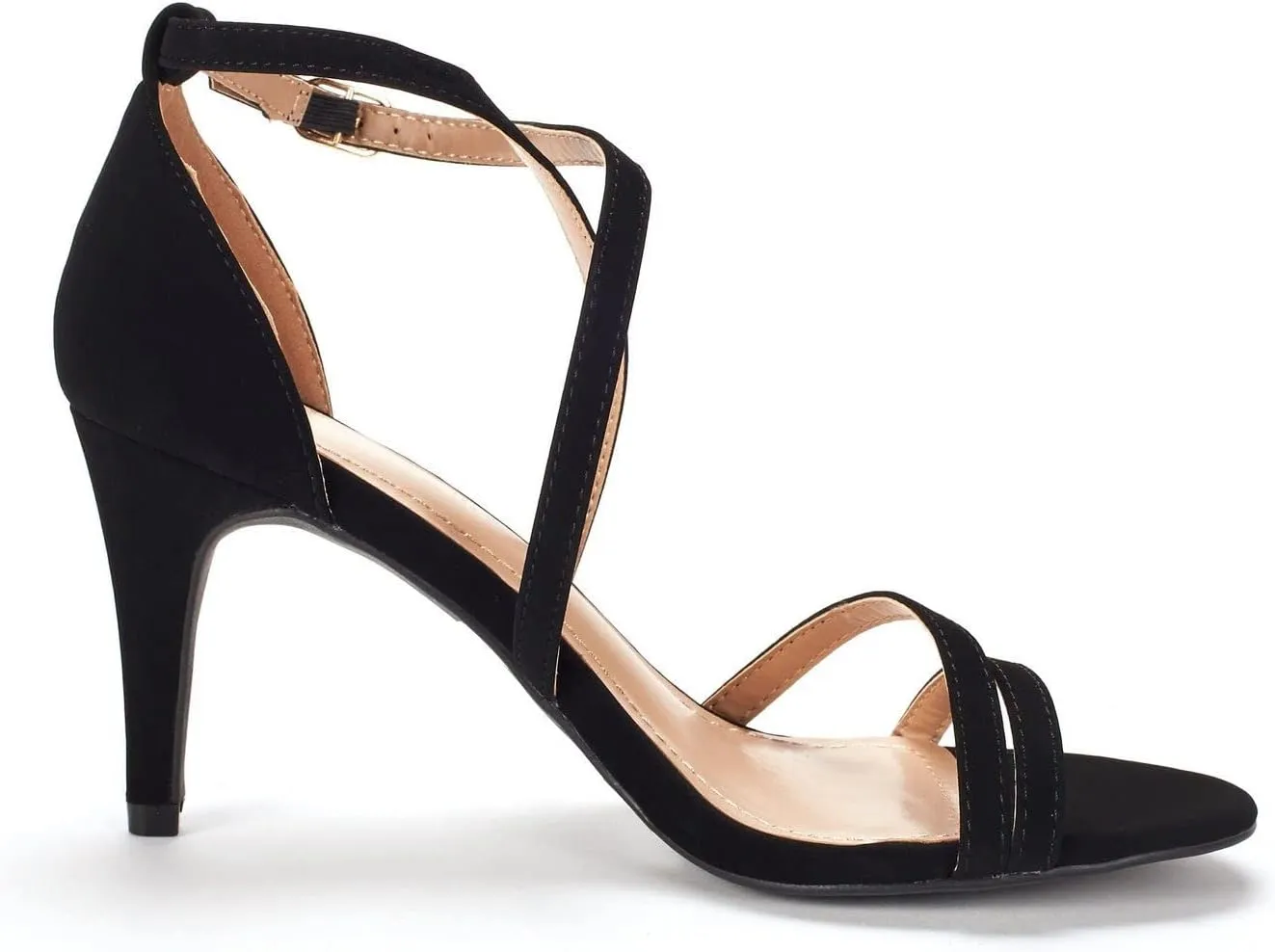 DREAM PAIRS Women's Gigi Fashion Stilettos Open Toe Pump Heel Sandals