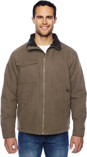 Dri Duck Men's Endeavor Snap Closure Jackets_FIELD KHAKI_Large