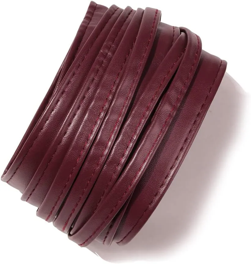 Earnda Women Fashion Obi Belt Faux Leather Wide Wrap Waist Cinch Belt for Dress