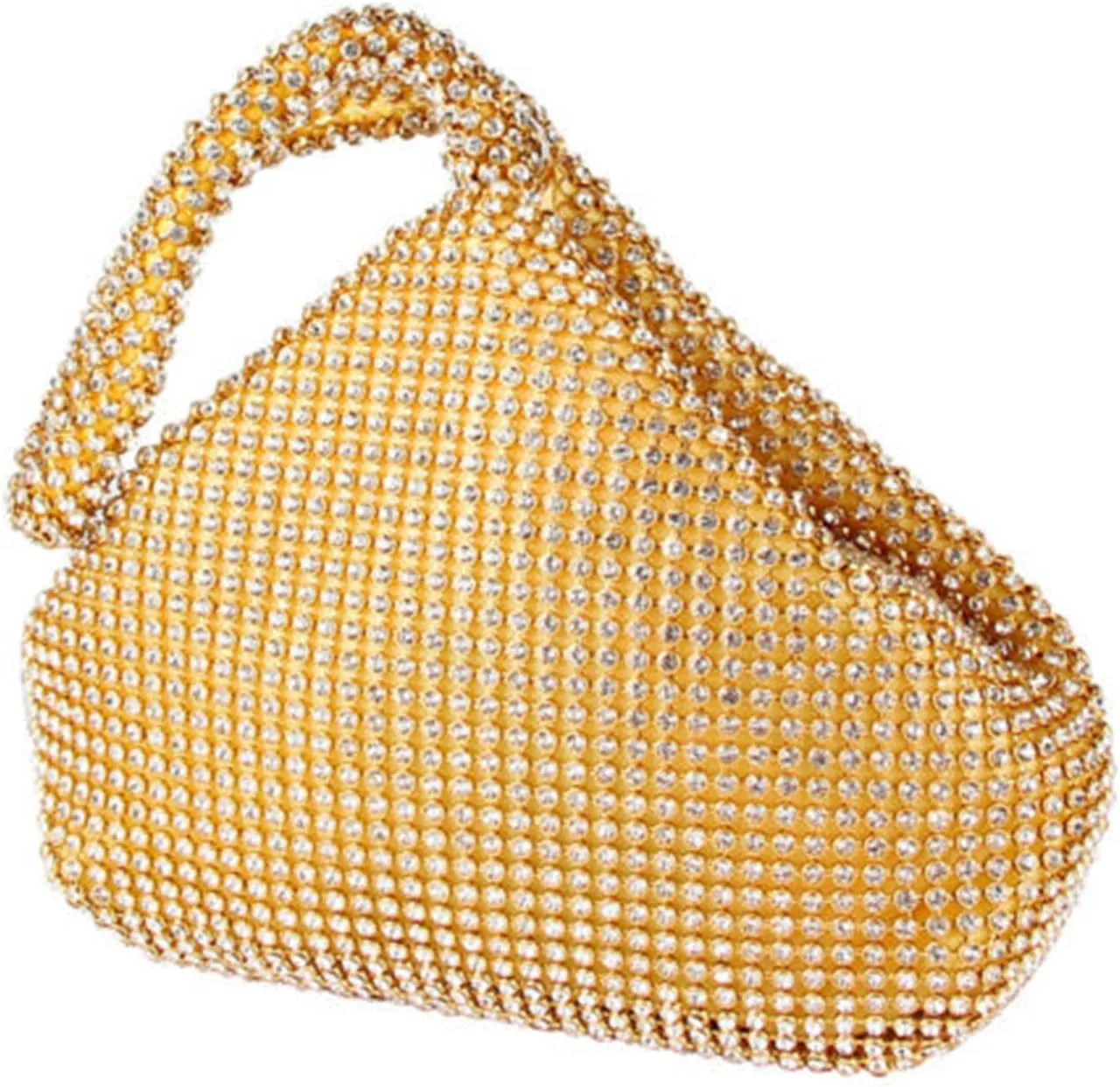 ELEOPTION Women Clutch Purse Women's Evening Bag Clutch Full Rhinestones Wedding Bag,Large