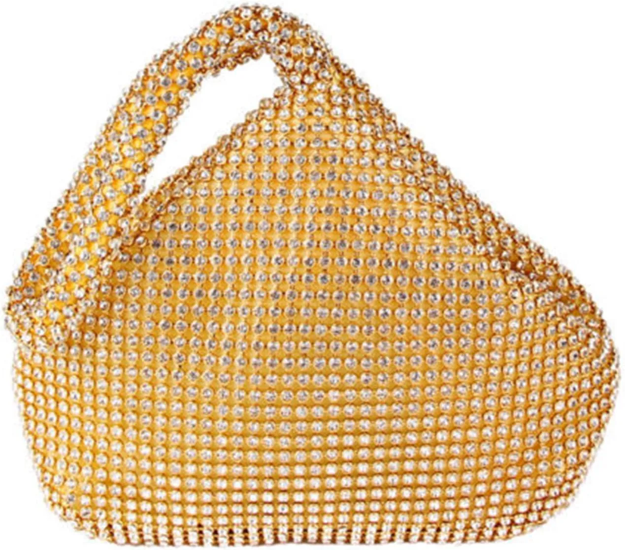 ELEOPTION Women Clutch Purse Women's Evening Bag Clutch Full Rhinestones Wedding Bag,Large