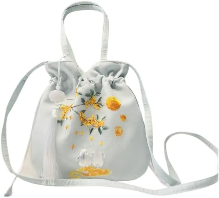 Embroidery Evening Bag Women Handbag Hobo Tote Shoulder Bag Casual Crossbody Bag Gift for Women