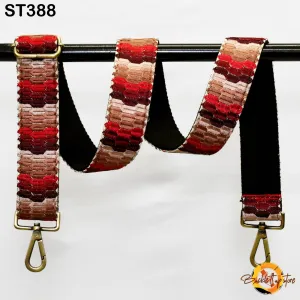 Embroidery Replacement Strap Embroidered Purse Strap Crossbody Strap for Purses Boho Bags Strap Boho Guitar Strap Handbag Strap Gift for Her