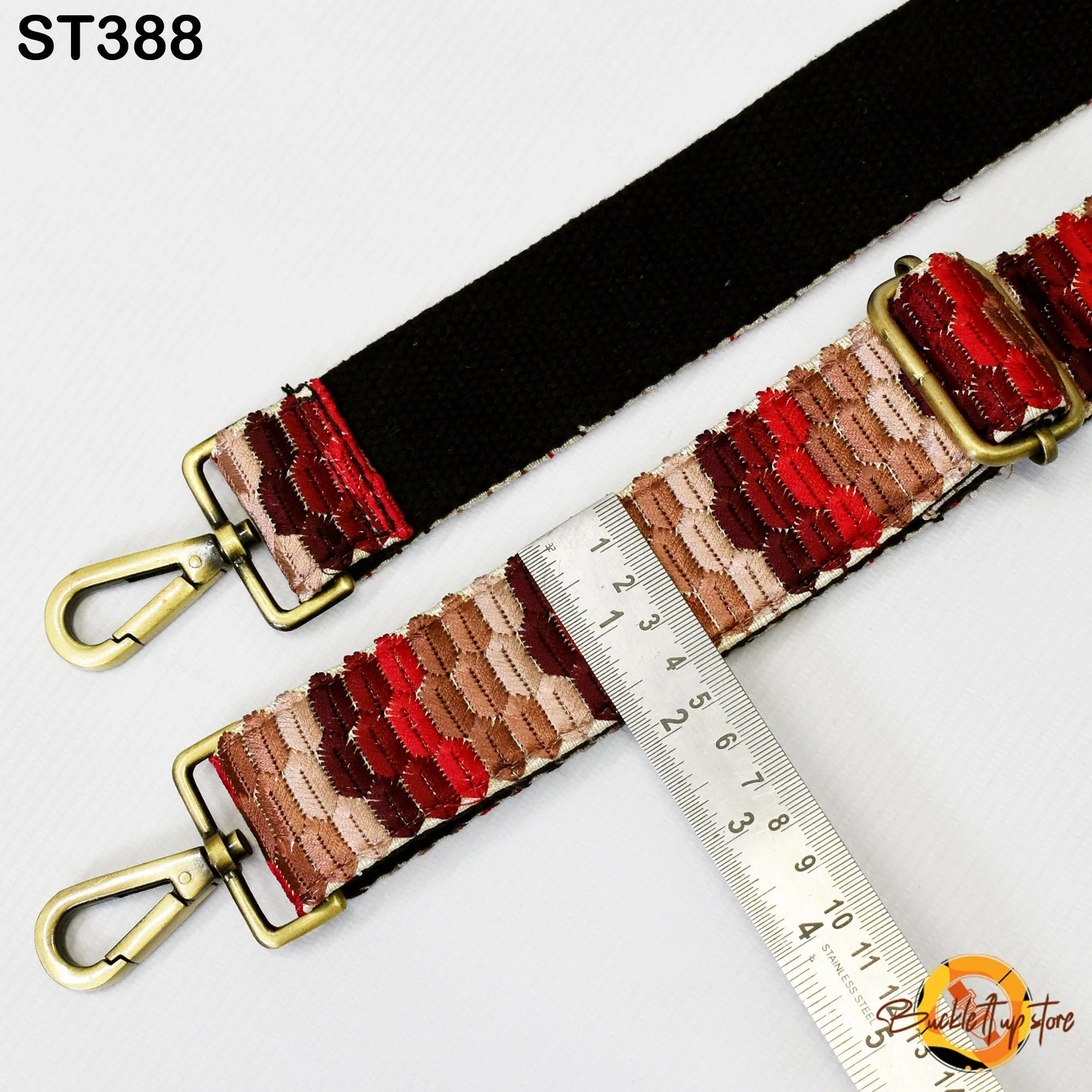 Embroidery Replacement Strap Embroidered Purse Strap Crossbody Strap for Purses Boho Bags Strap Boho Guitar Strap Handbag Strap Gift for Her