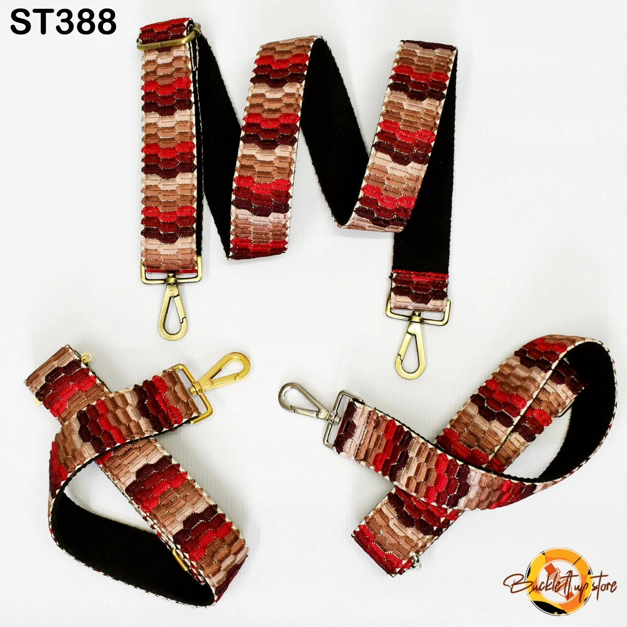 Embroidery Replacement Strap Embroidered Purse Strap Crossbody Strap for Purses Boho Bags Strap Boho Guitar Strap Handbag Strap Gift for Her