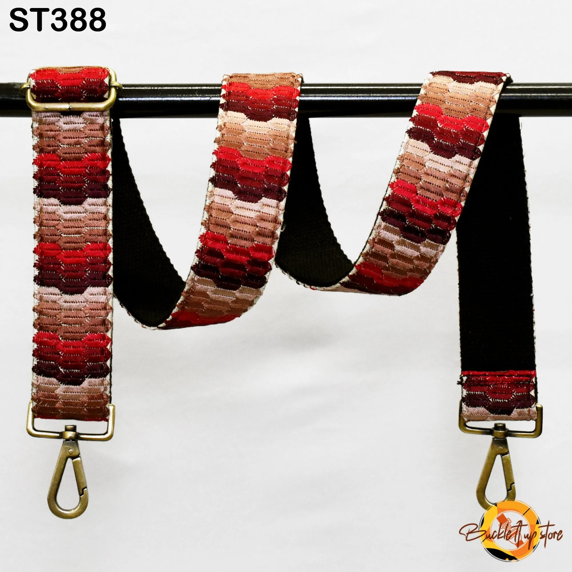 Embroidery Replacement Strap Embroidered Purse Strap Crossbody Strap for Purses Boho Bags Strap Boho Guitar Strap Handbag Strap Gift for Her