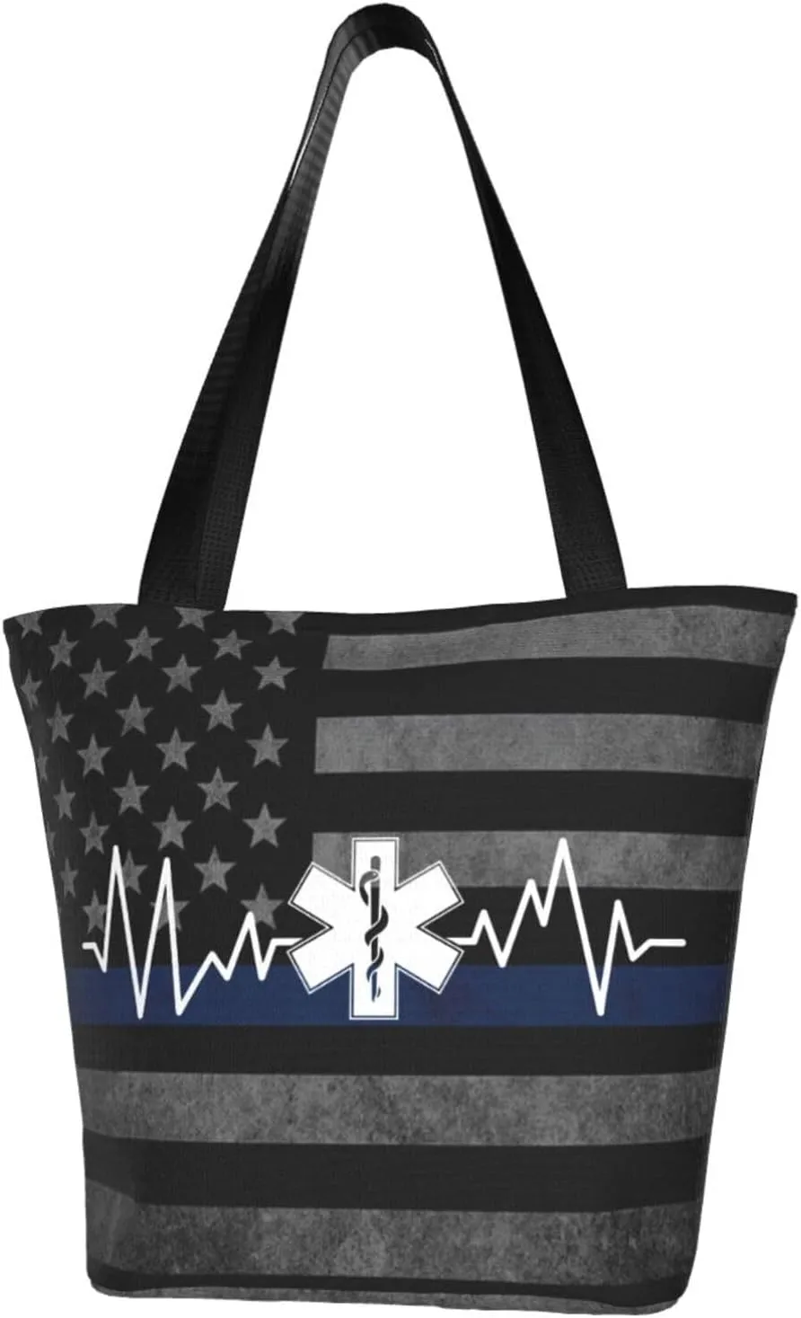 Ems Emt Heartbeat Fashion Shoulder Bag Large Capacity For Man Or Woman