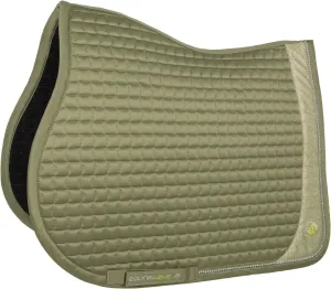 EQUINEWAVE English Saddle Pads jumpping,Air Flow Liner and Comfortable Padding, Glitter Panel and Crystal Trim