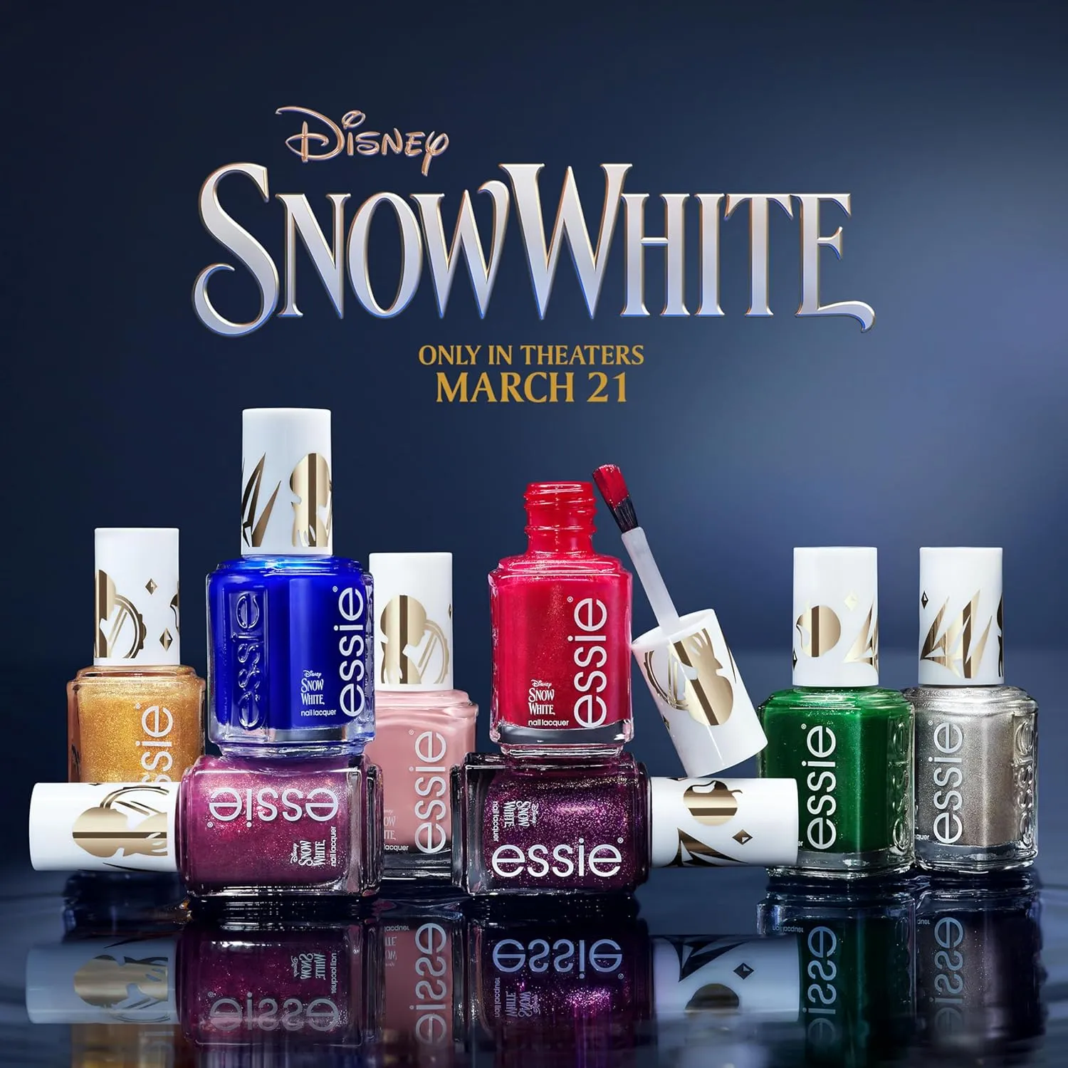 essie Nail Art Studio salon-quality nail polish Disneys Snow White, fiercest of them all, 0.46 fl oz