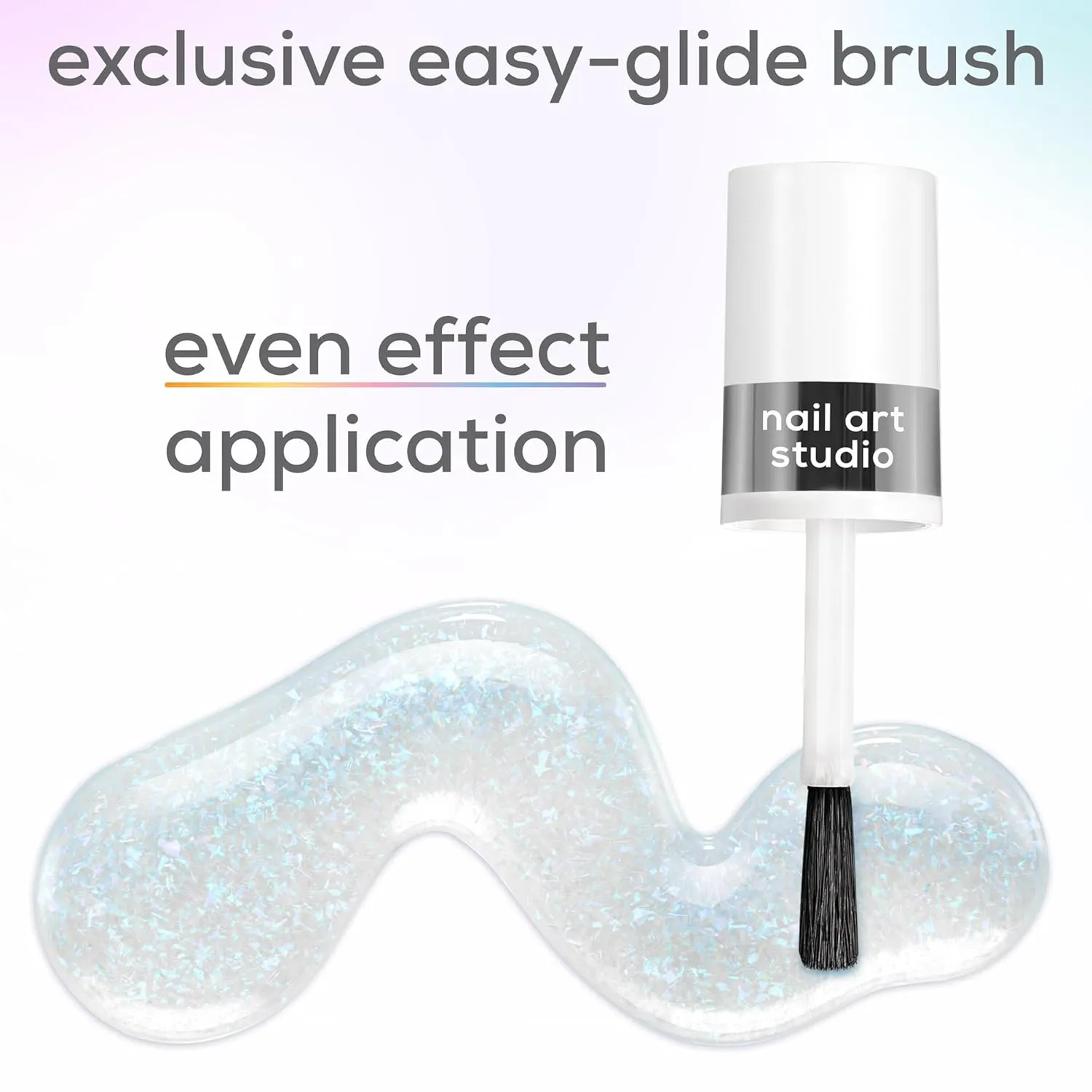essie Nail Art Studio Special Effects Polish, Pearl, Vegan, Purple Nail Polish, Lustrous Luxury, 0.46 Fl Oz