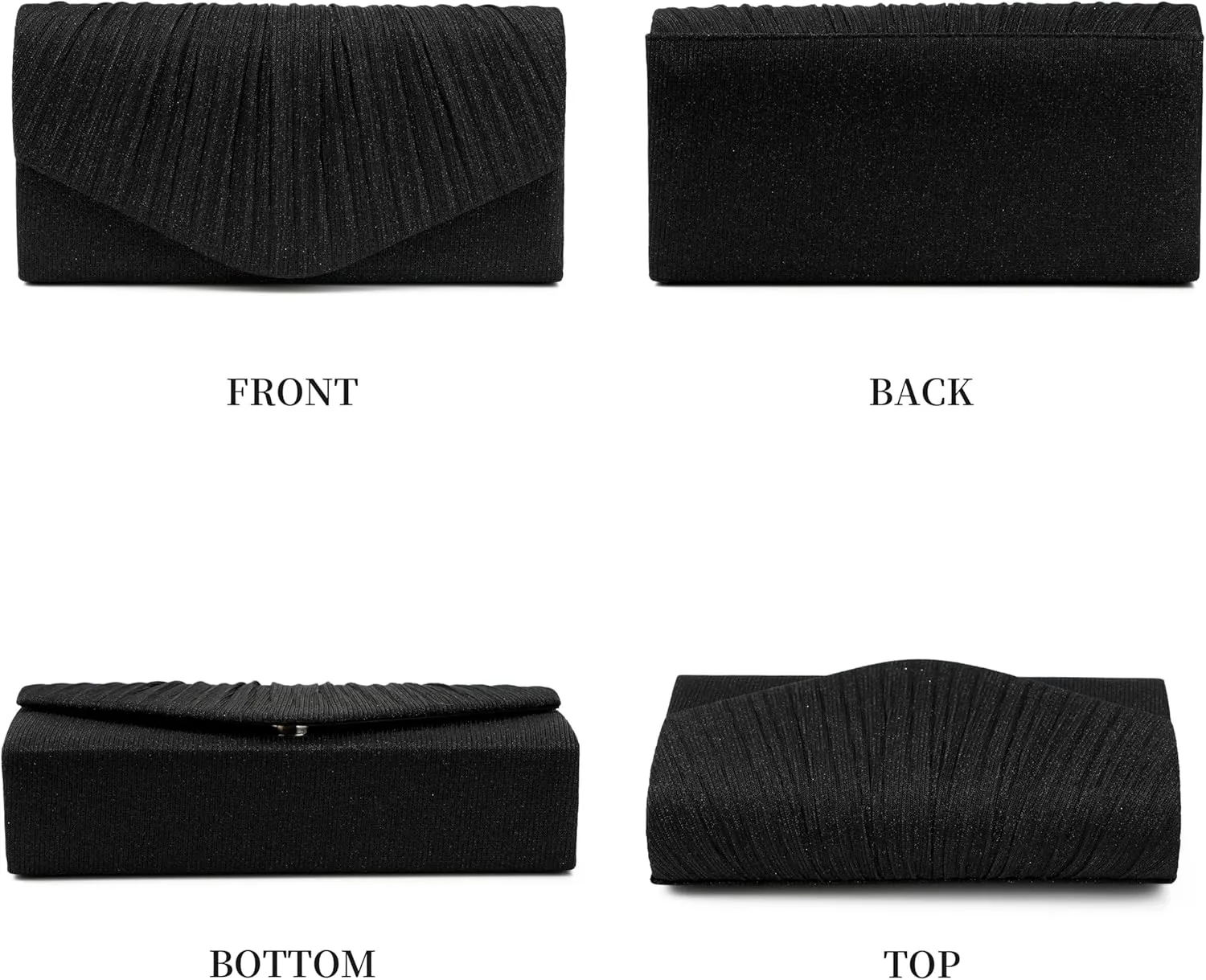 Evening Bag Clutch Purses Sparkling Party Handbag for Women Wedding Formal Purse for Dressy