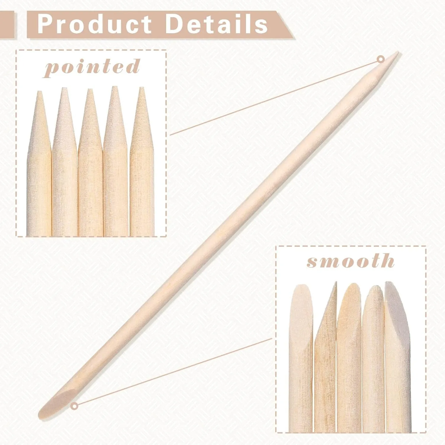 Eye Brow Wooden Wax Sticks Mini Waxing Applicator Sticks Lip Nose Eyebrow Wood Craft Small Facial Hair Spatula Applicator for Home Spa Hair Removal Smooth Skin Use(400 Pieces)