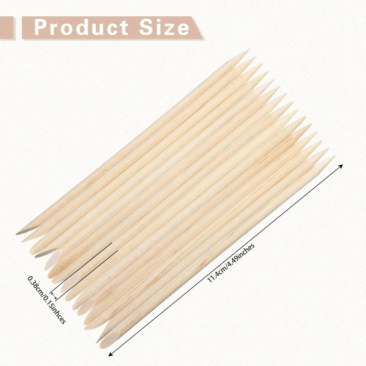 Eye Brow Wooden Wax Sticks Mini Waxing Applicator Sticks Lip Nose Eyebrow Wood Craft Small Facial Hair Spatula Applicator for Home Spa Hair Removal Smooth Skin Use(400 Pieces)
