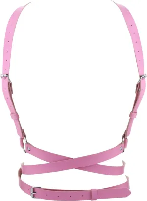 eYLun Women Leather Punk Waist Harness Belt