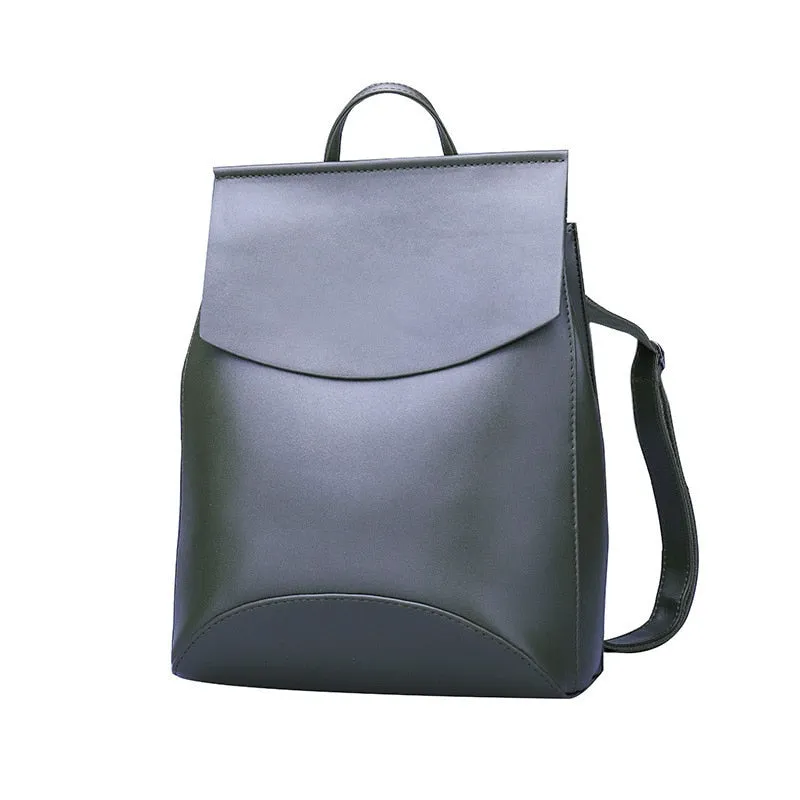 Fashion Women Leather Backpack